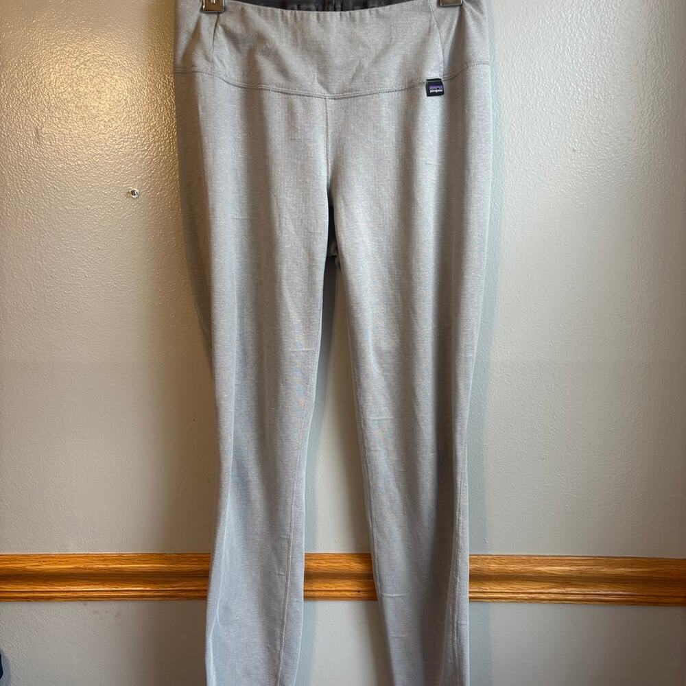 PATAGONIA Women's Capilene Midweight Baselayer Bottom Medium Gray Pants